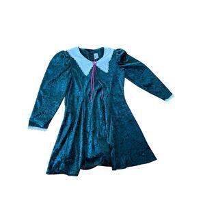 Vintage‎ Nutcracker green velour girls dress holiday